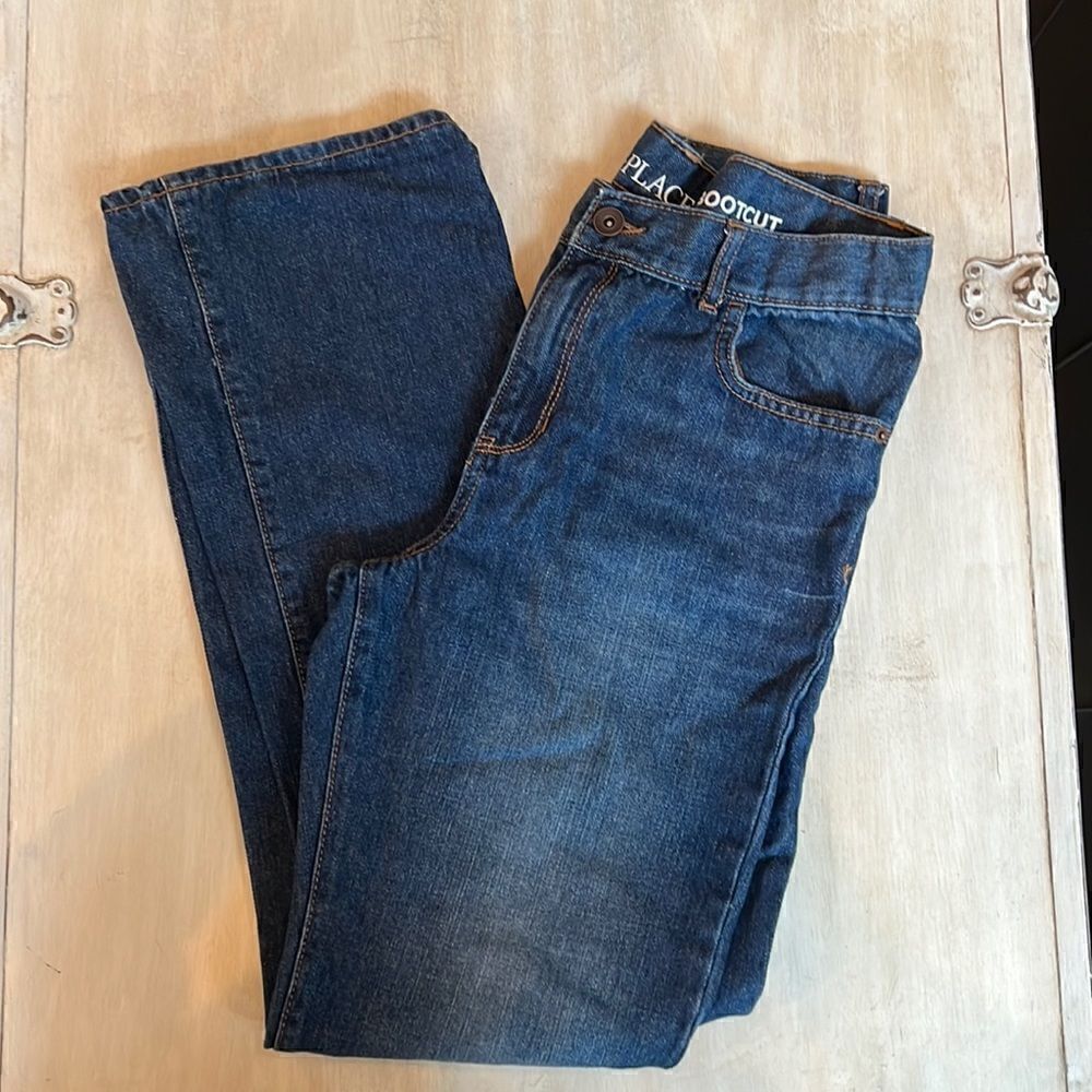 Children’s place boys bootcut blue jeans size 16